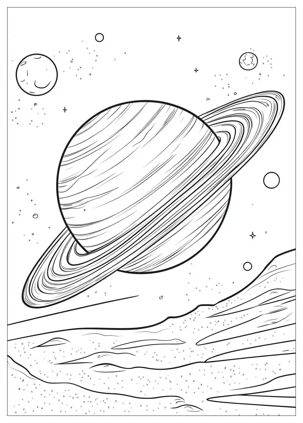 Kolorowanki Do Druku Saturn 12