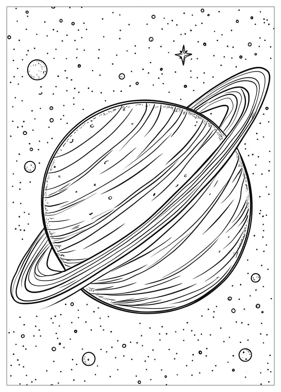 Kolorowanki Do Druku Saturn 17