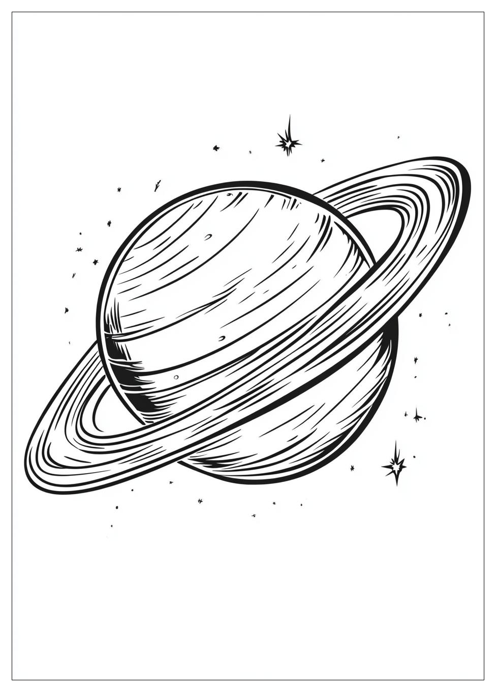 Kolorowanki Do Druku Saturn 2