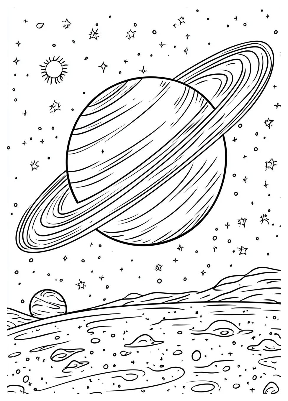 Kolorowanki Do Druku Saturn 21