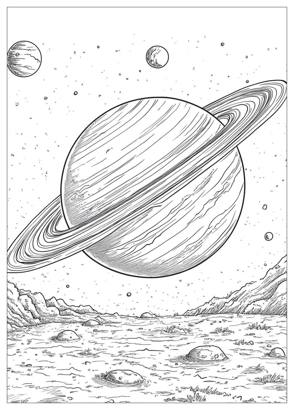 Kolorowanki Do Druku Saturn 24
