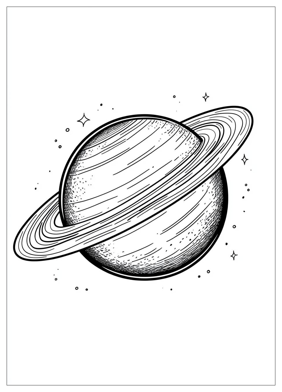 Kolorowanki Do Druku Saturn 8