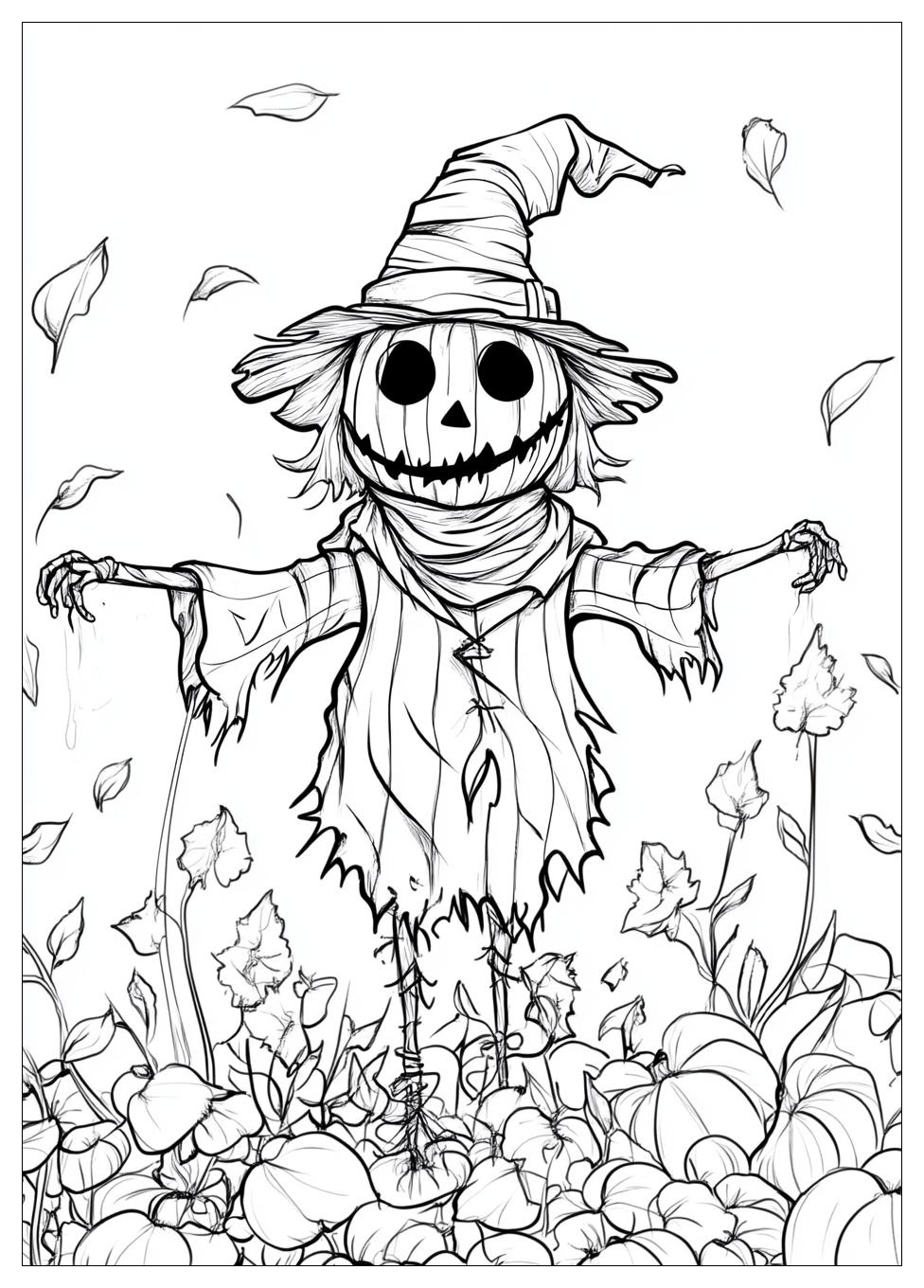 Kolorowanki Do Druku Scarecrow 10