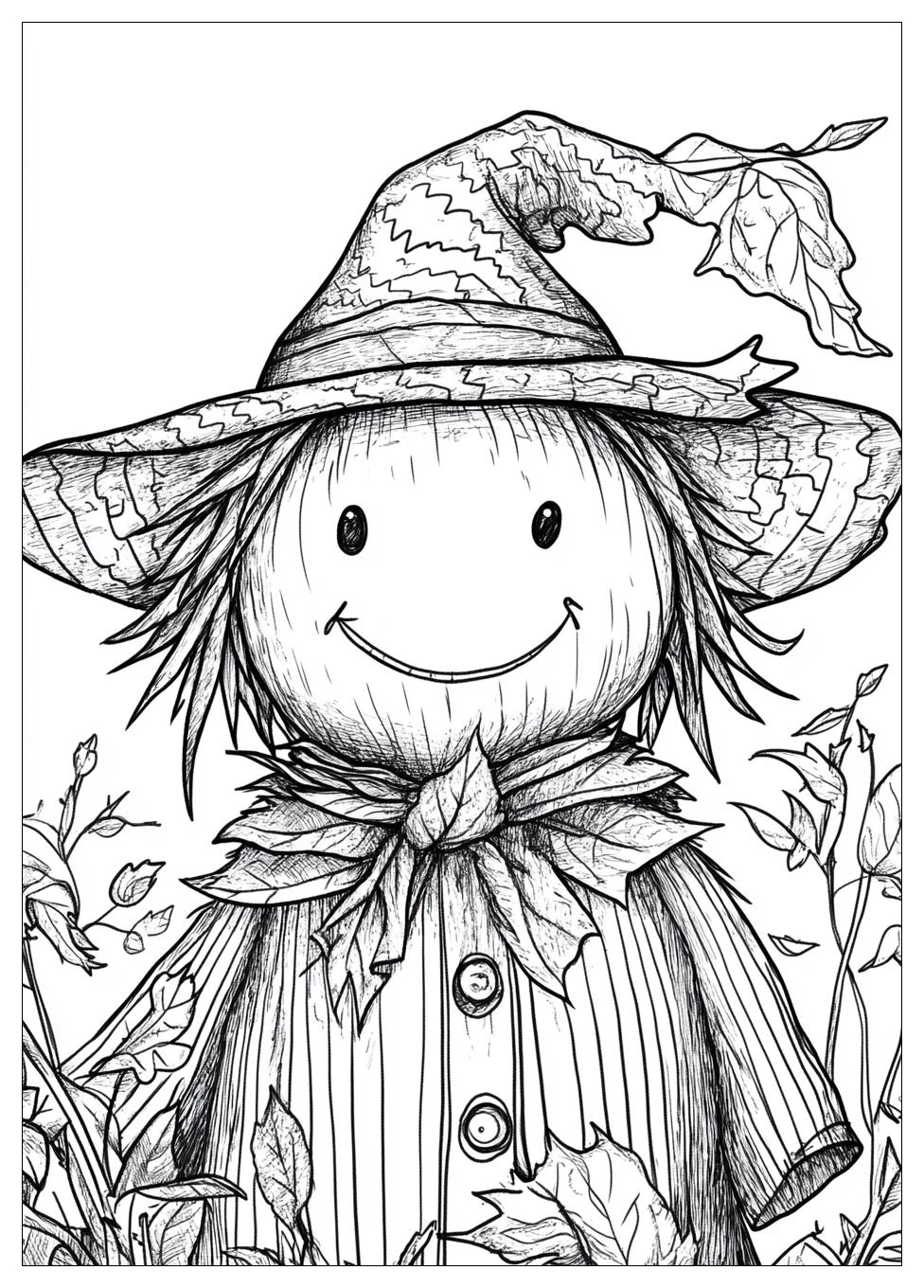 Kolorowanki Do Druku Scarecrow 11