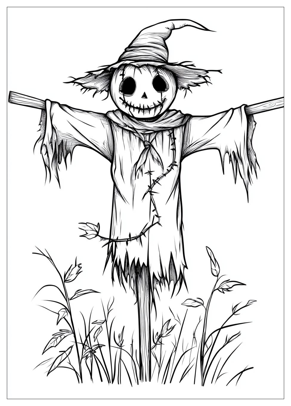 Kolorowanki Do Druku Scarecrow 13