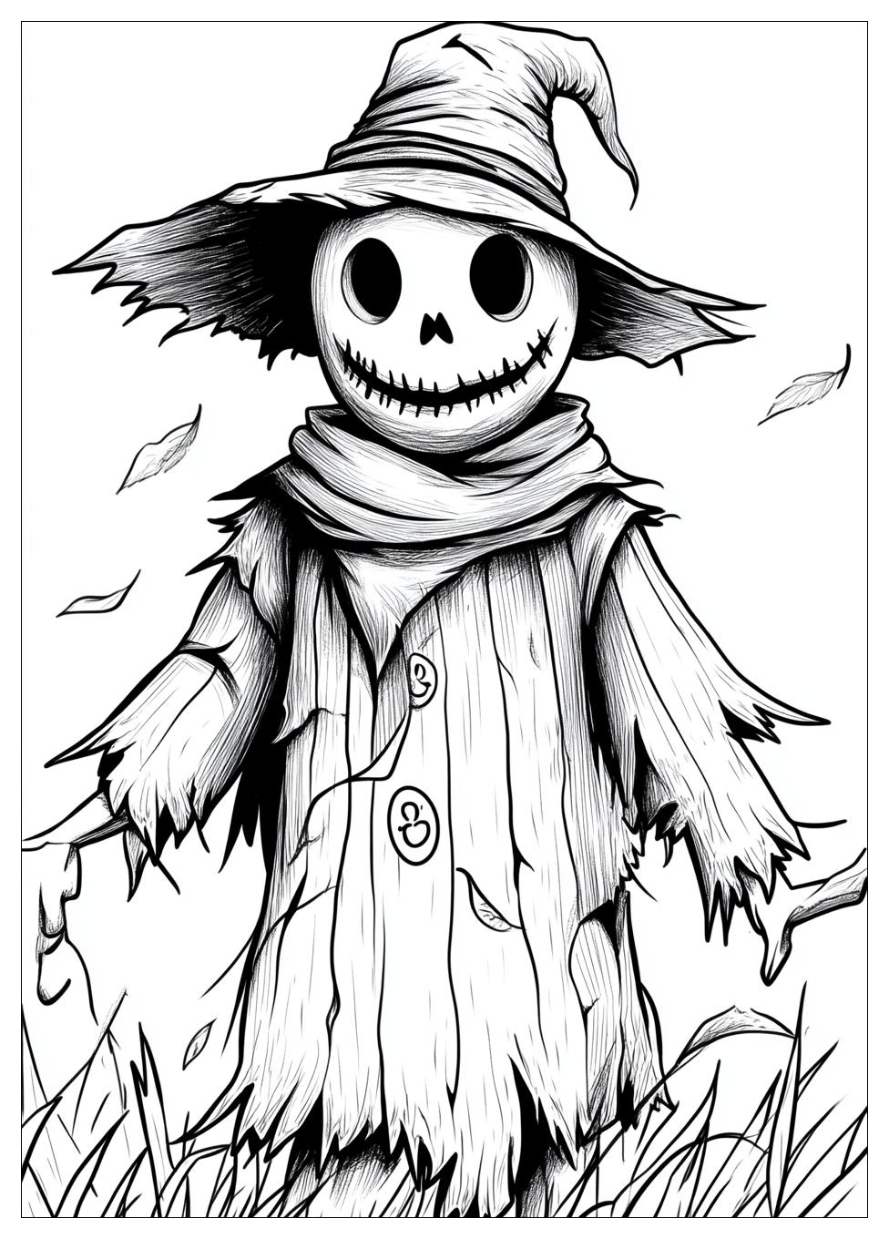 Kolorowanki Do Druku Scarecrow 15