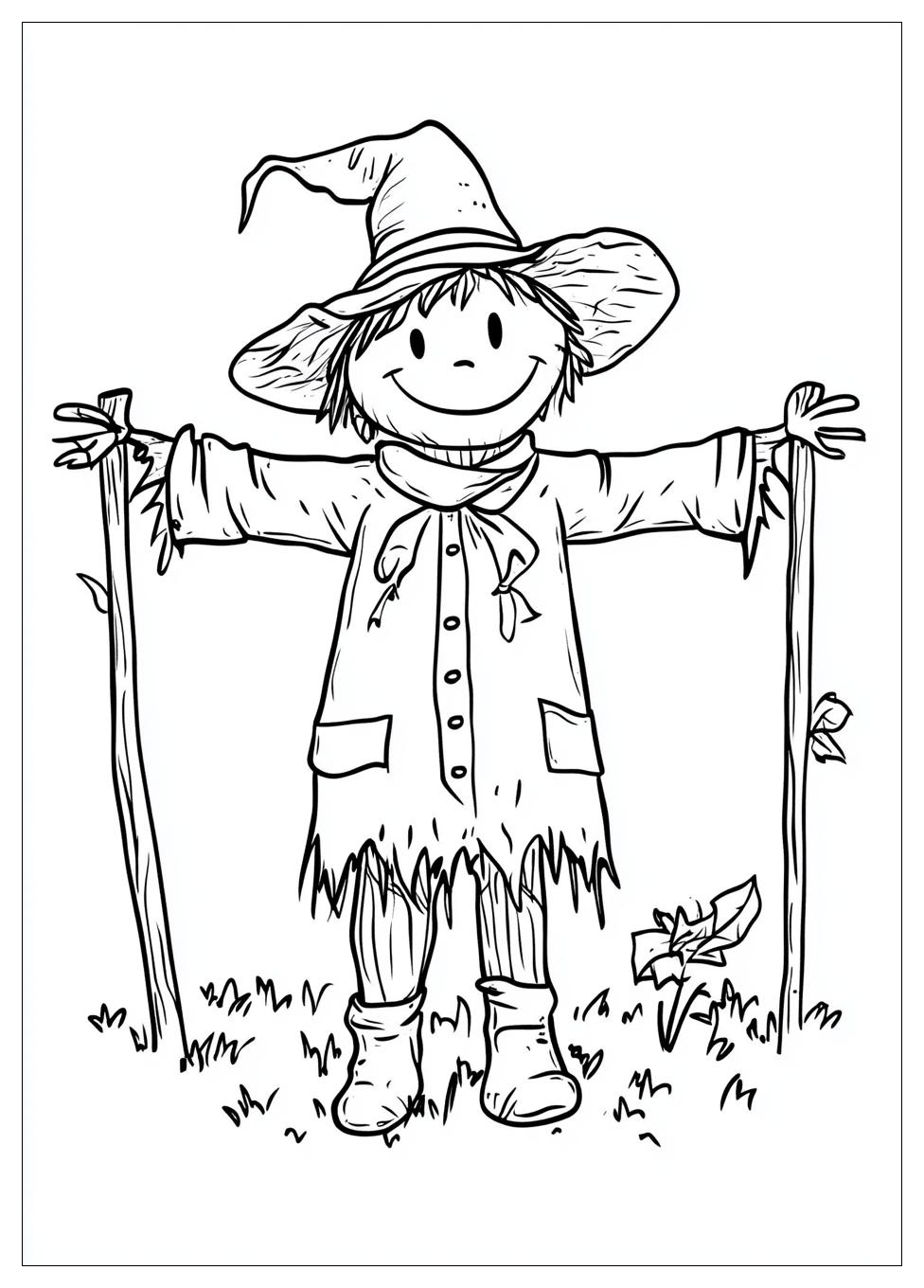 Kolorowanki Do Druku Scarecrow 17