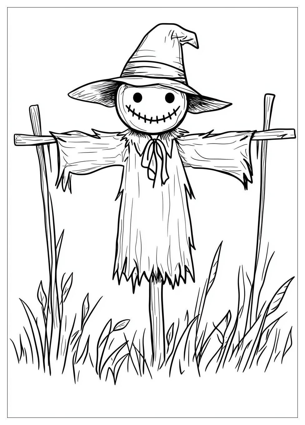Kolorowanki Do Druku Scarecrow 19