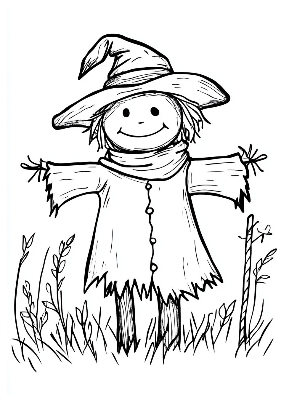 Kolorowanki Do Druku Scarecrow 2