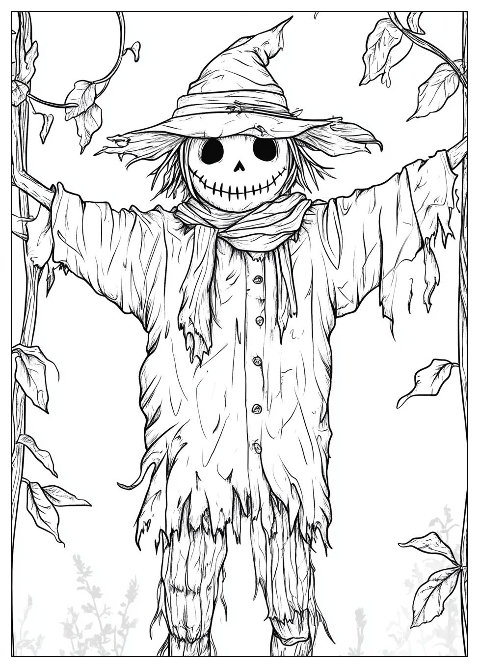 Kolorowanki Do Druku Scarecrow 21