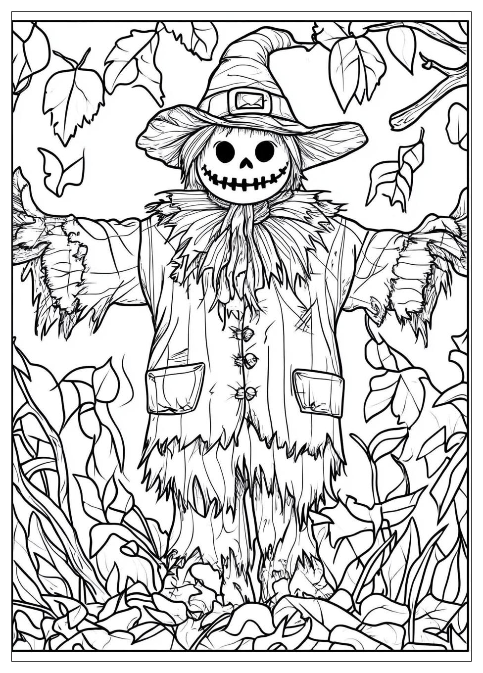 Kolorowanki Do Druku Scarecrow 22