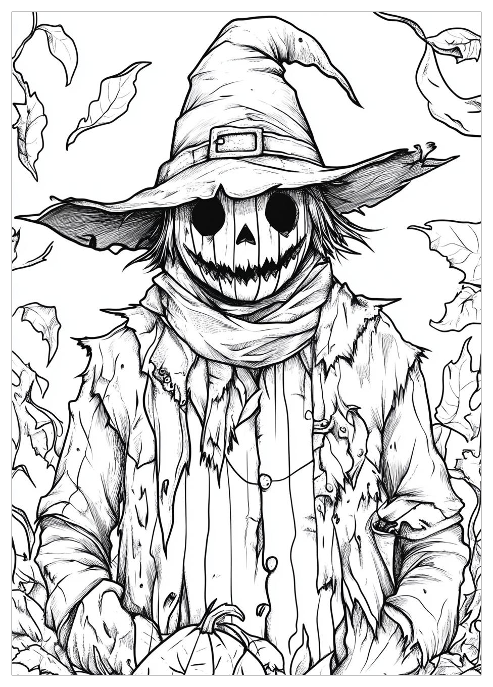 Kolorowanki Do Druku Scarecrow 23