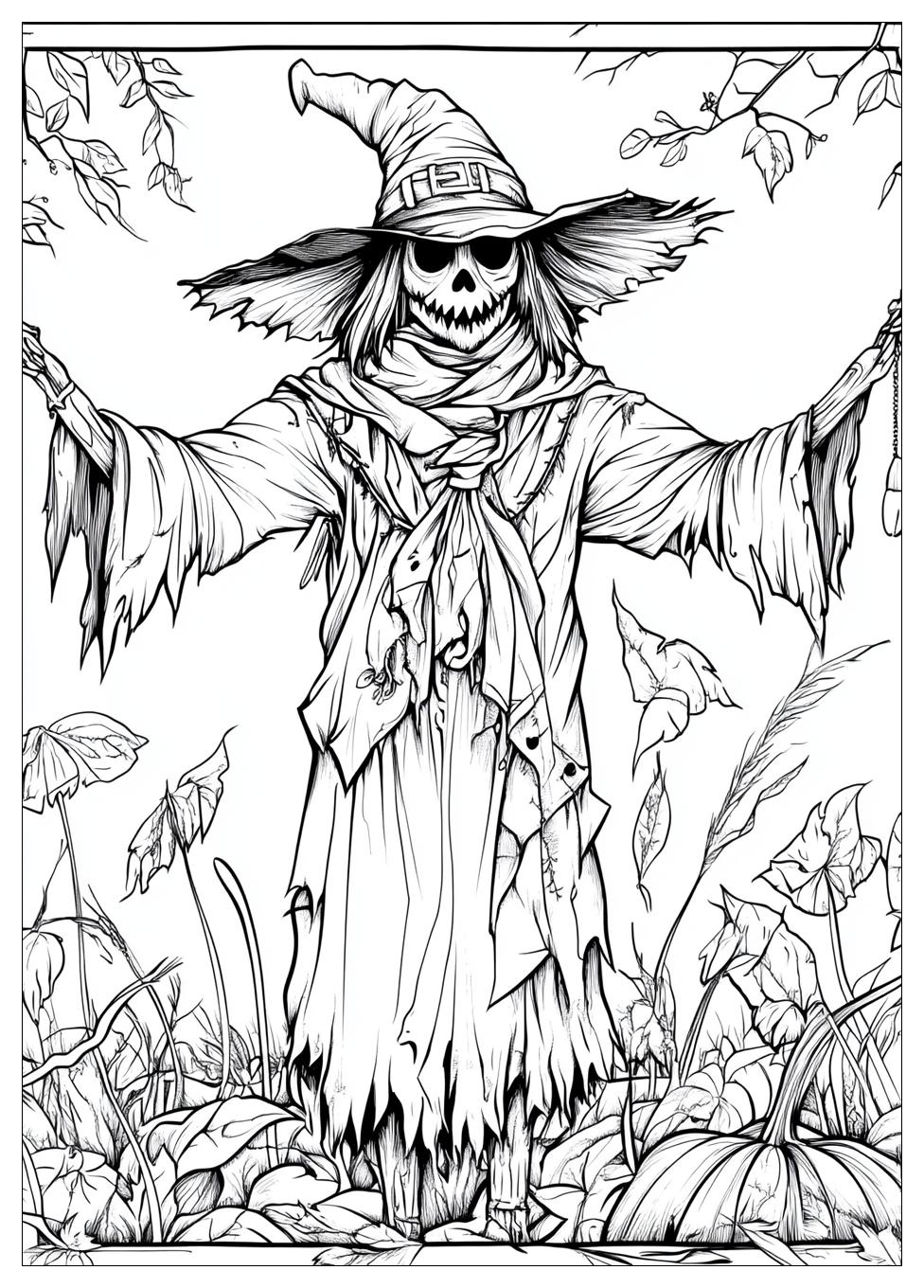 Kolorowanki Do Druku Scarecrow 24
