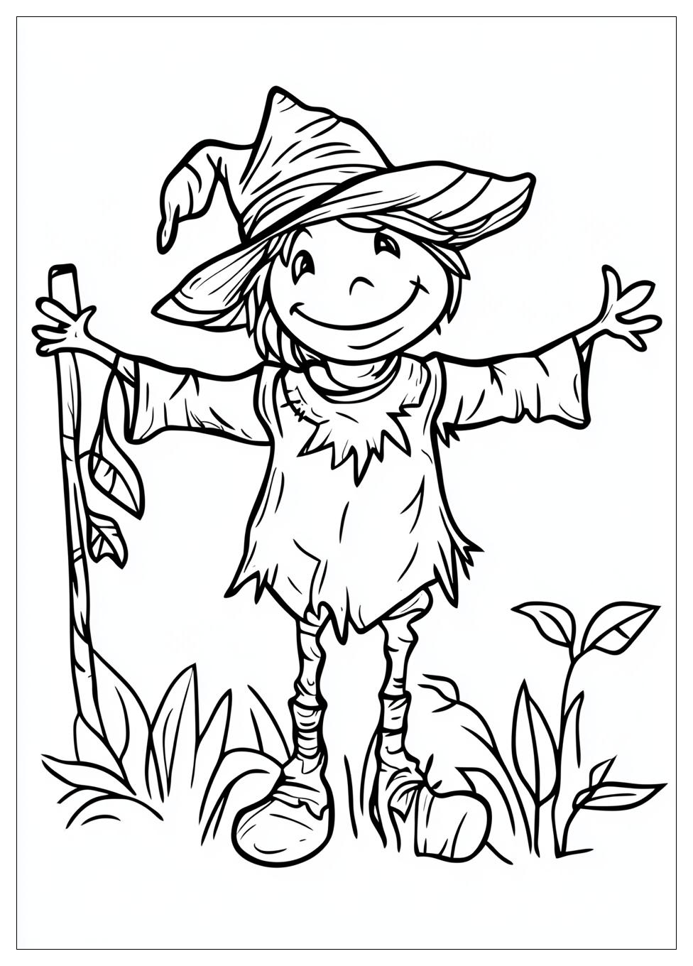 Kolorowanki Do Druku Scarecrow 6