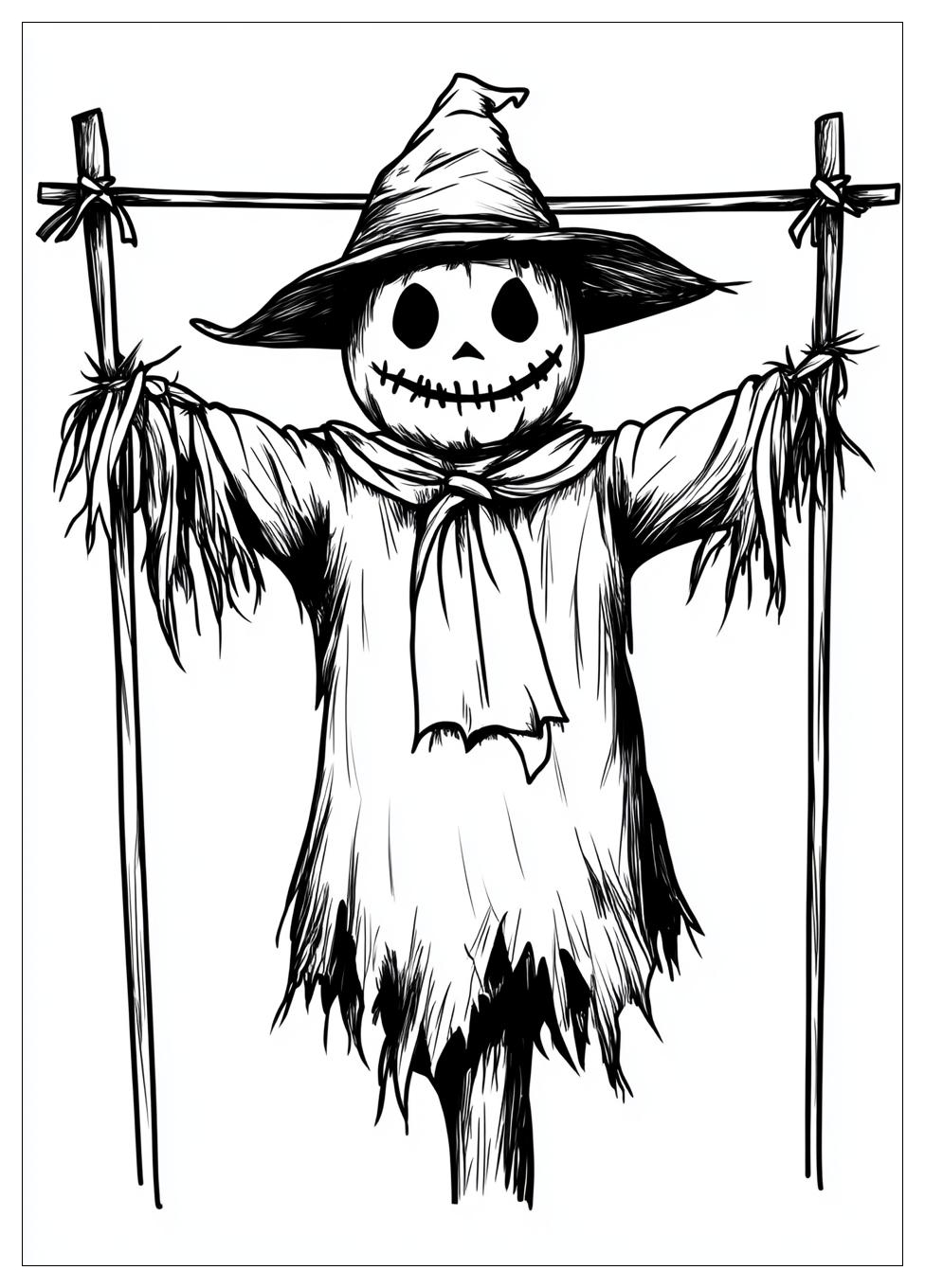 Kolorowanki Do Druku Scarecrow 7