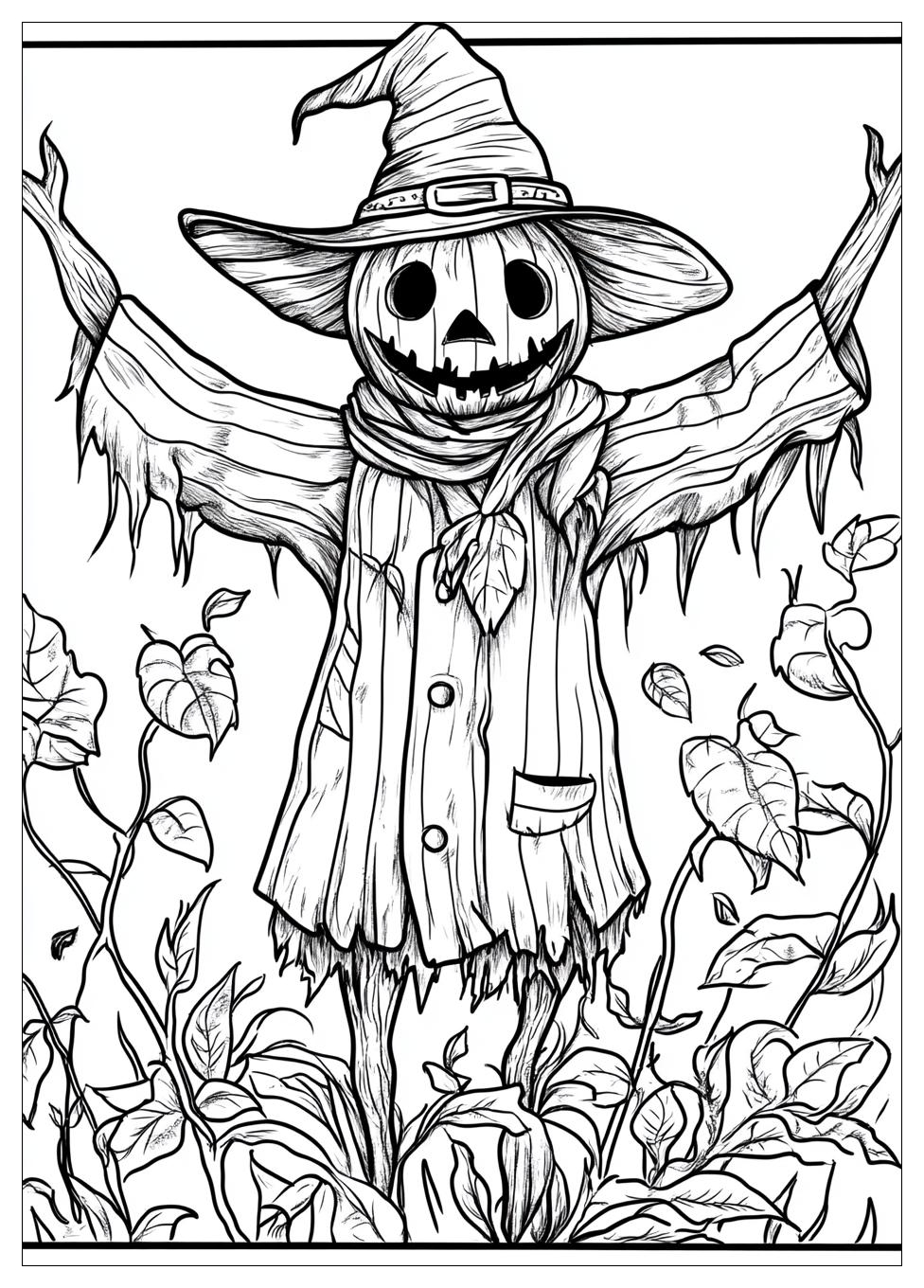 Kolorowanki Do Druku Scarecrow 8