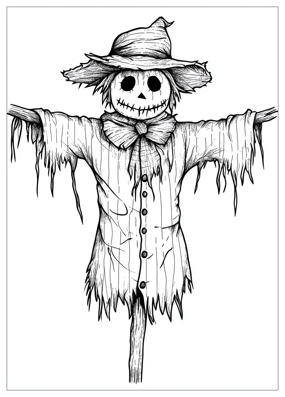Kolorowanki Do Druku Scarecrow 9