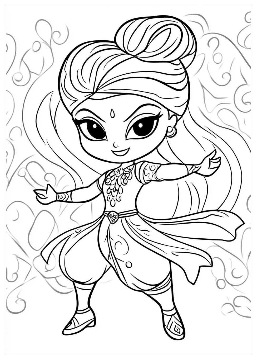 Kolorowanki Do Druku Shimmer And Shine 1