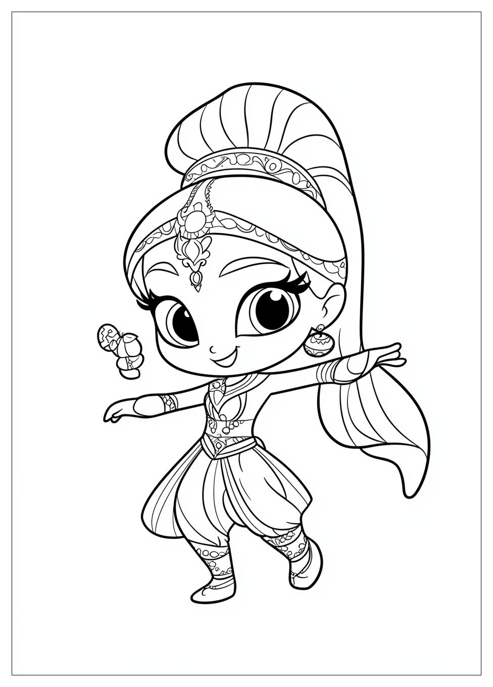 Kolorowanki Do Druku Shimmer And Shine 13