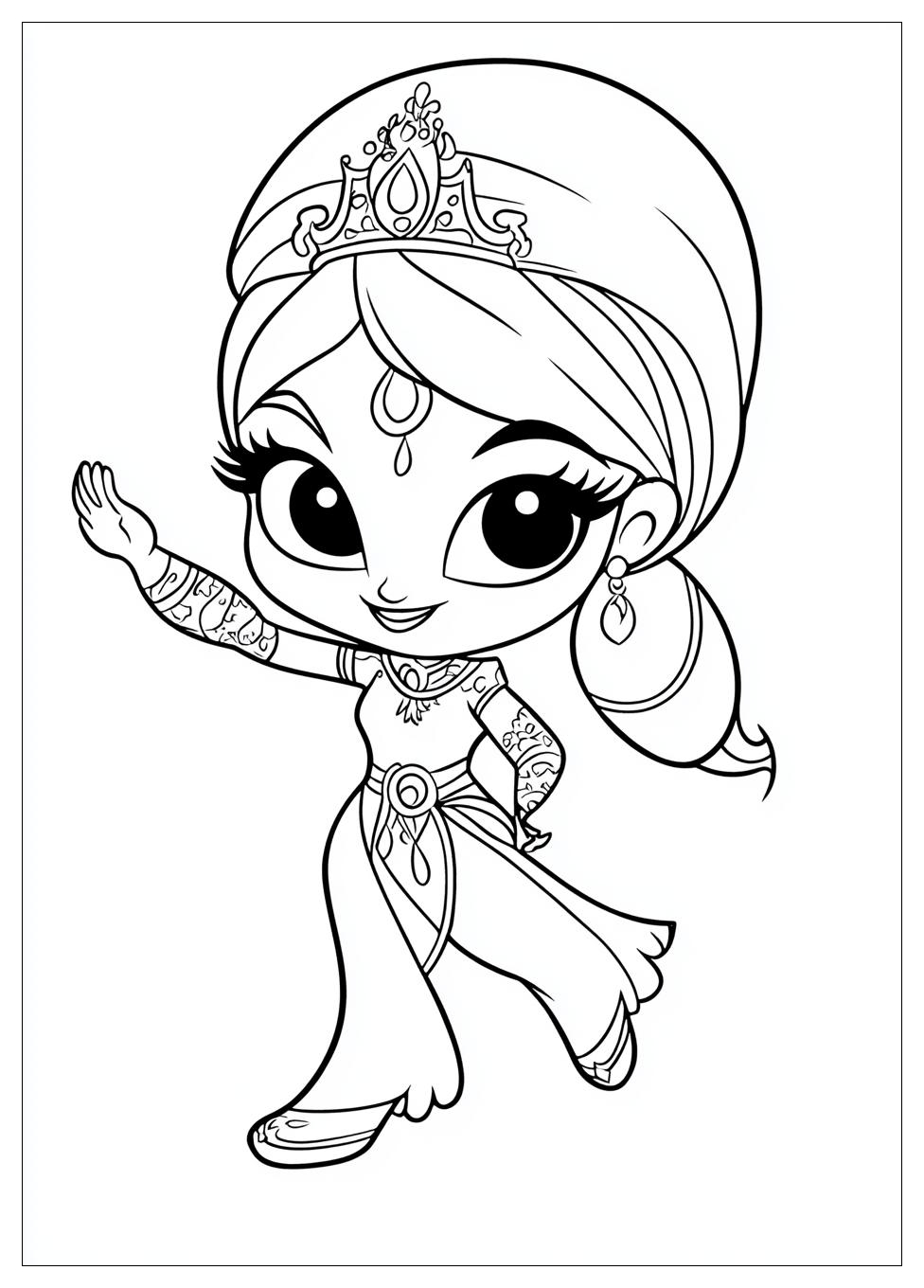 Kolorowanki Do Druku Shimmer And Shine 15