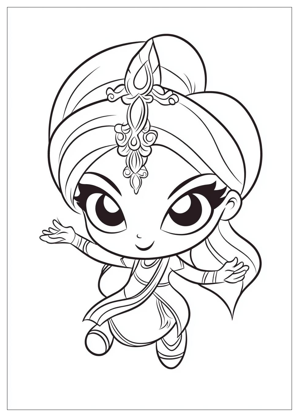 Kolorowanki Do Druku Shimmer And Shine 16