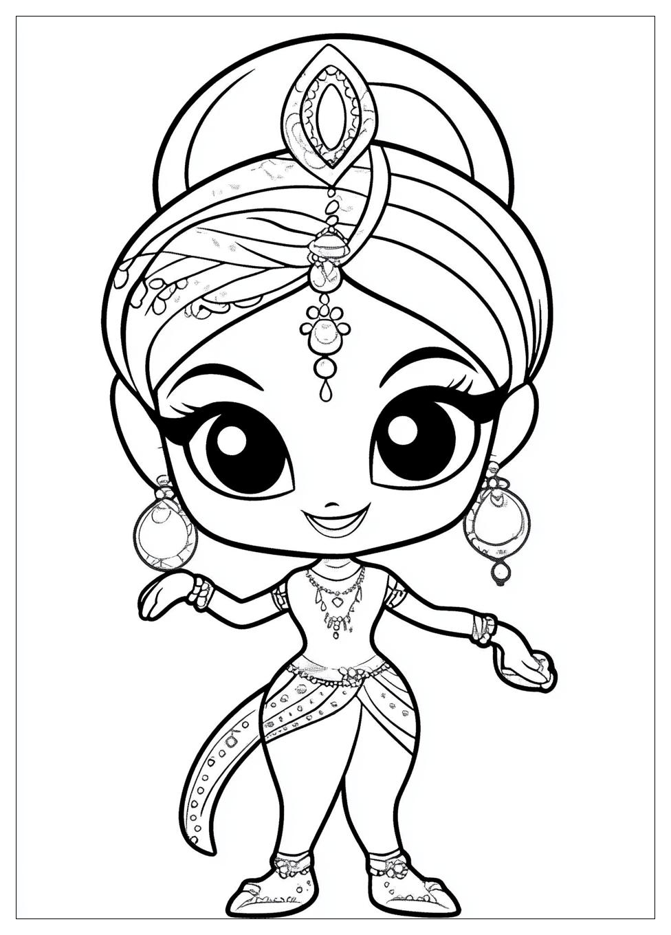 Kolorowanki Do Druku Shimmer And Shine 19