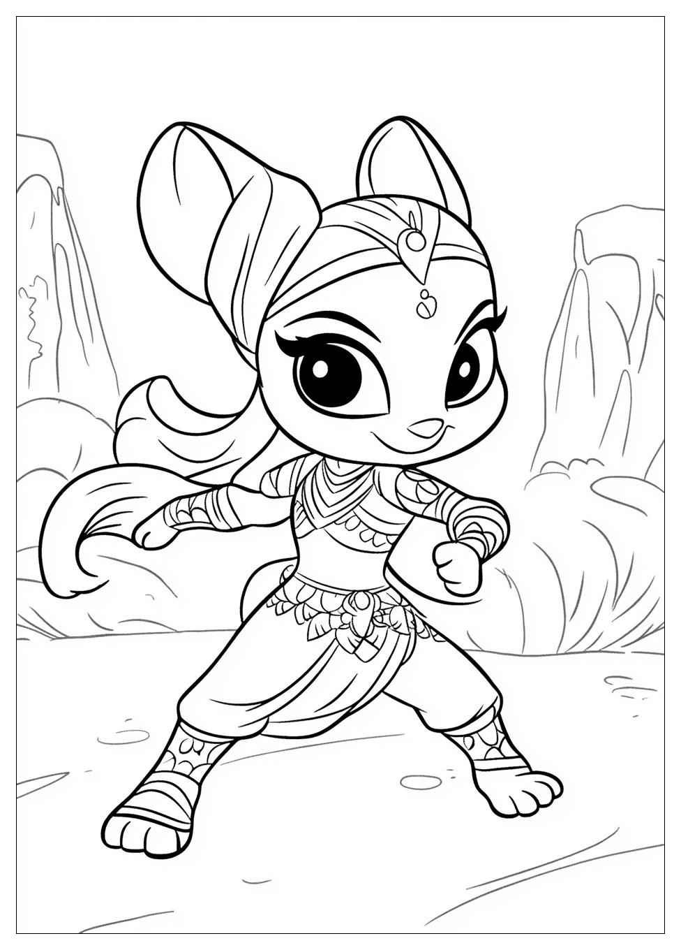 Kolorowanki Do Druku Shimmer And Shine 2