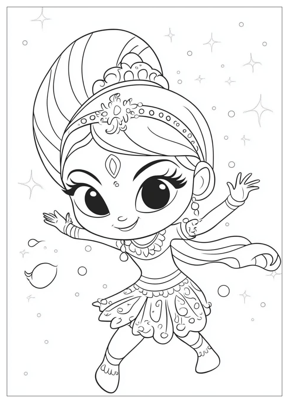 Kolorowanki Do Druku Shimmer And Shine 23