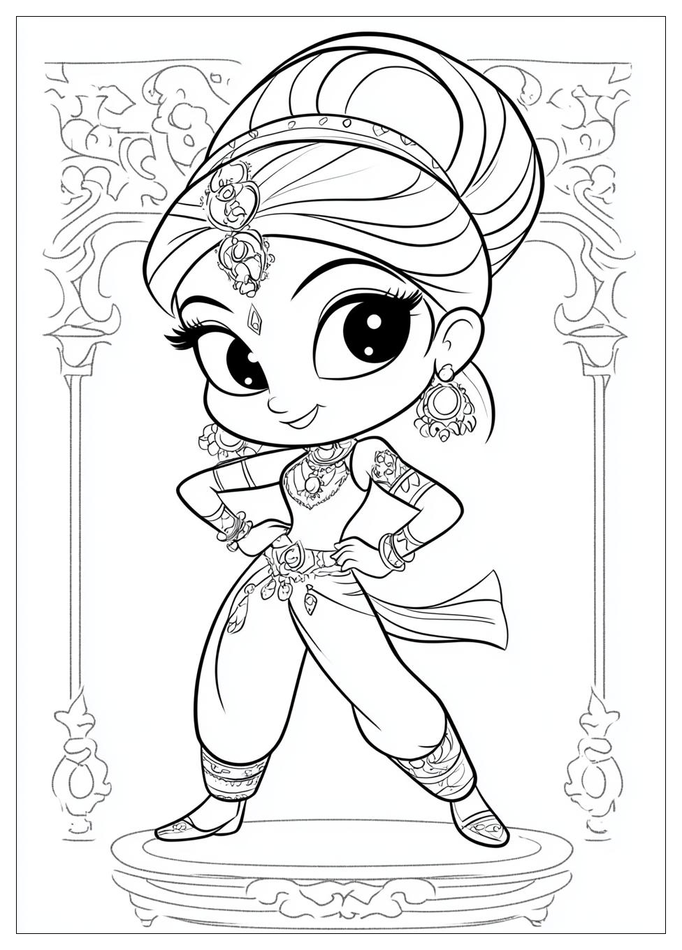 Kolorowanki Do Druku Shimmer And Shine 24