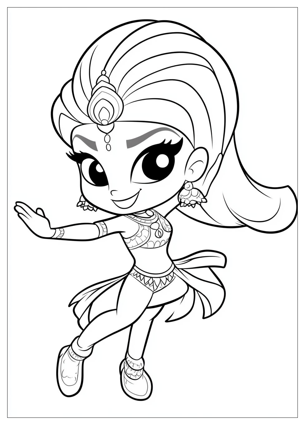 Kolorowanki Do Druku Shimmer And Shine 3