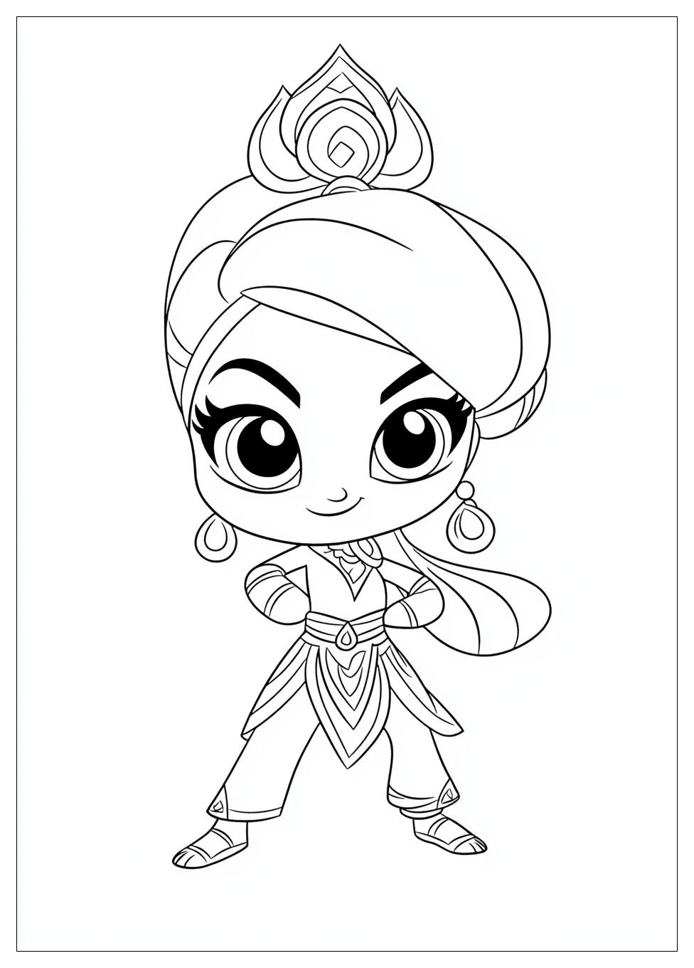 Kolorowanki Do Druku Shimmer And Shine 7