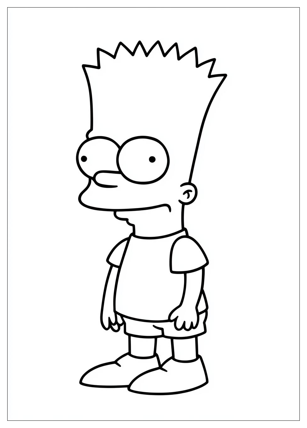 Kolorowanki Do Druku Simpsonowie 1
