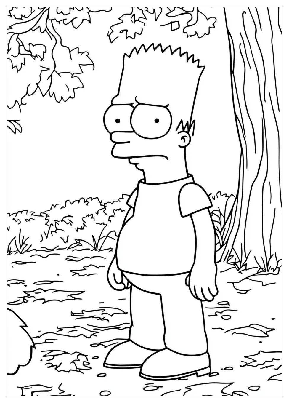 Kolorowanki Do Druku Simpsonowie 10