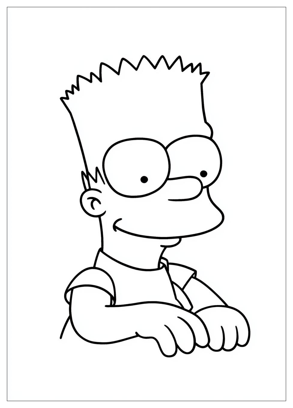 Kolorowanki Do Druku Simpsonowie 14