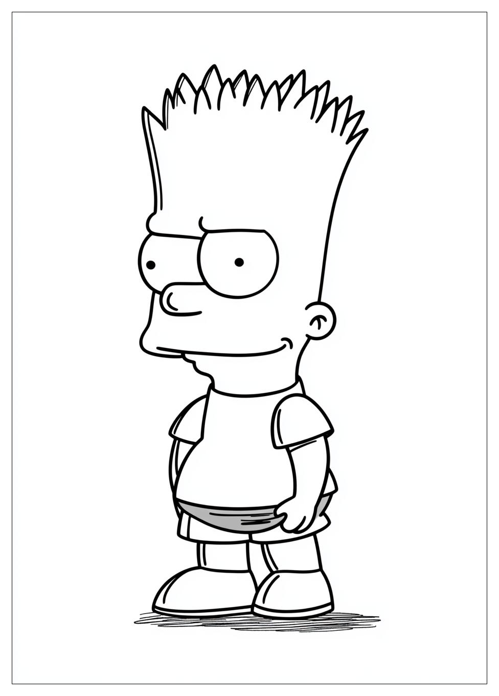 Kolorowanki Do Druku Simpsonowie 15