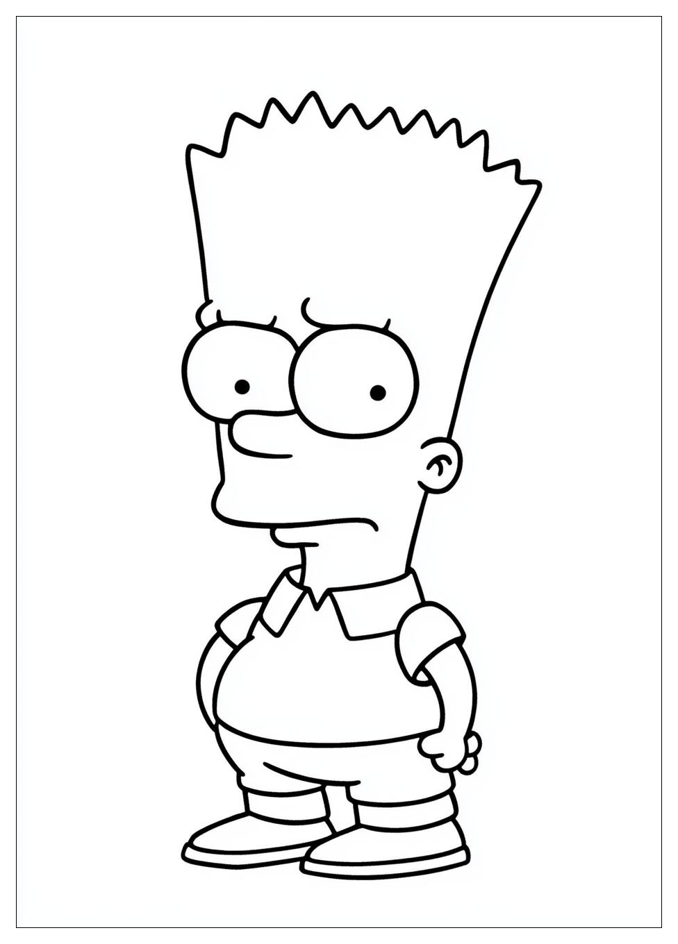 Kolorowanki Do Druku Simpsonowie 2