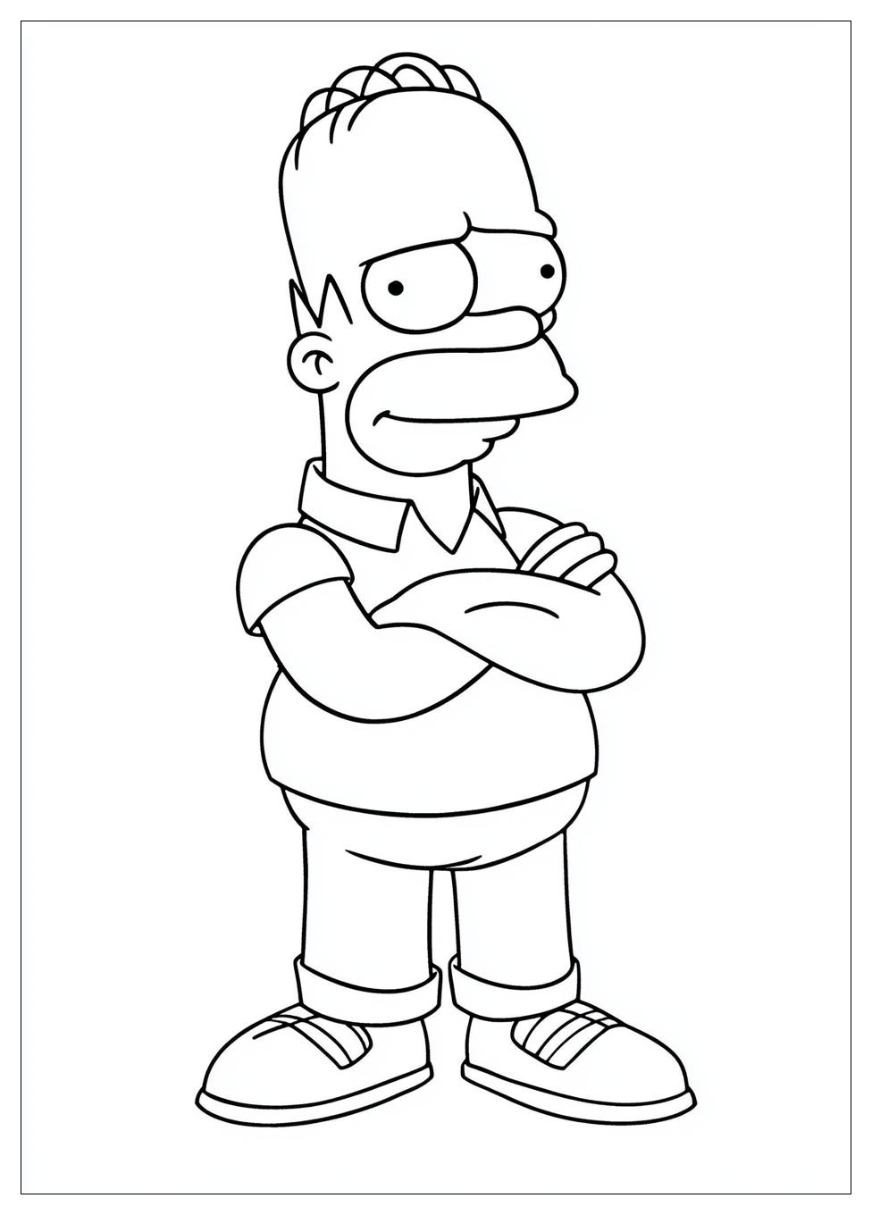 Kolorowanki Do Druku Simpsonowie 22