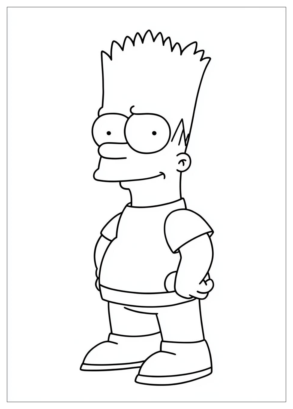 Kolorowanki Do Druku Simpsonowie 3