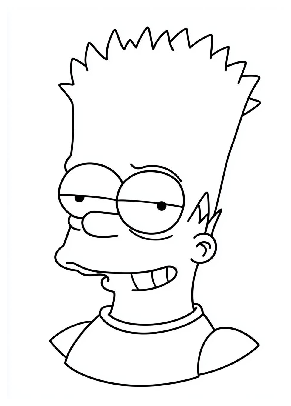 Kolorowanki Do Druku Simpsonowie 4