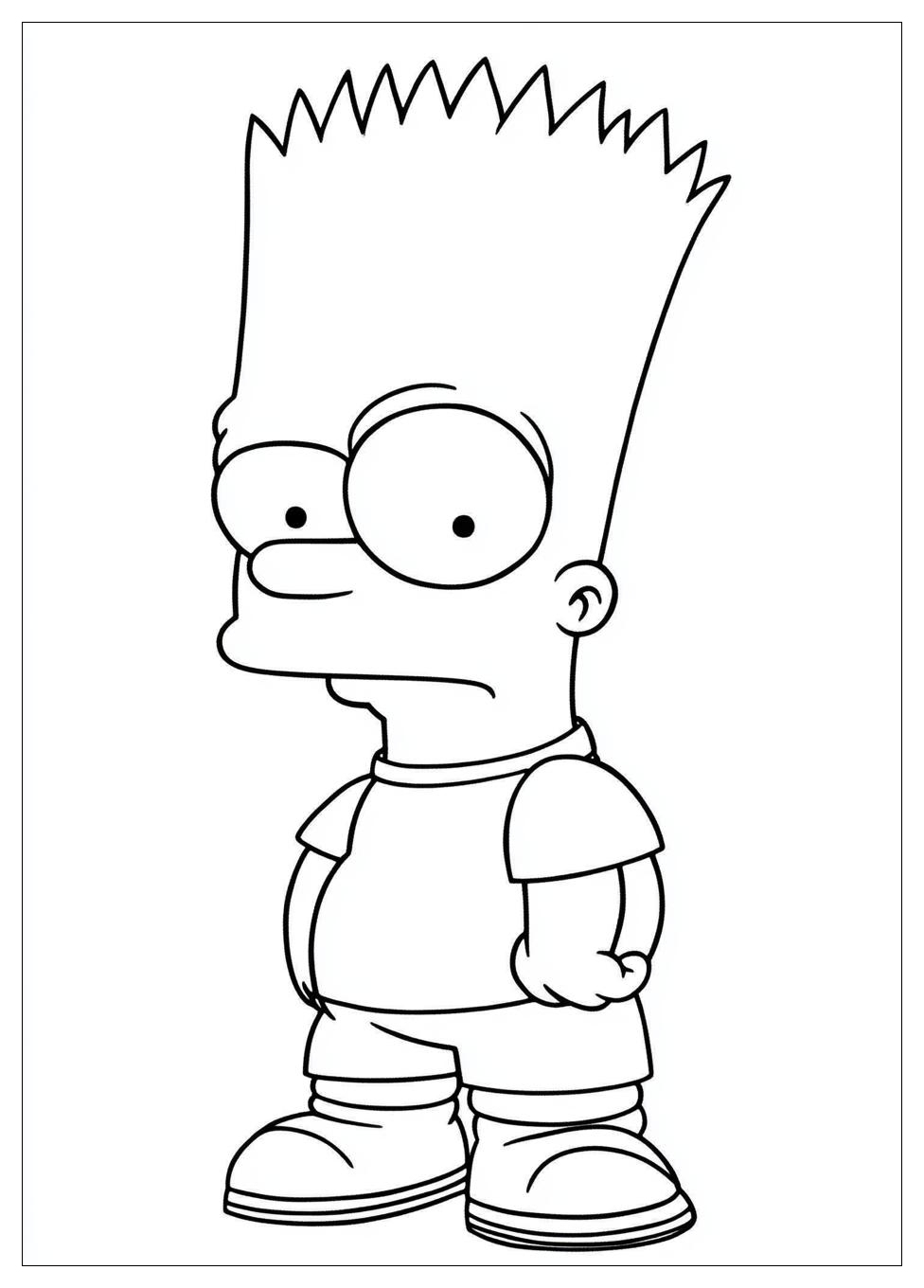 Kolorowanki Do Druku Simpsonowie 6
