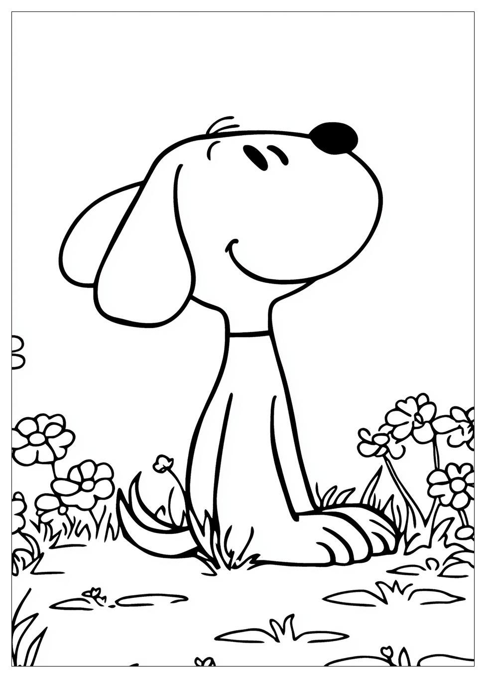 Kolorowanki Do Druku Snoopy 10