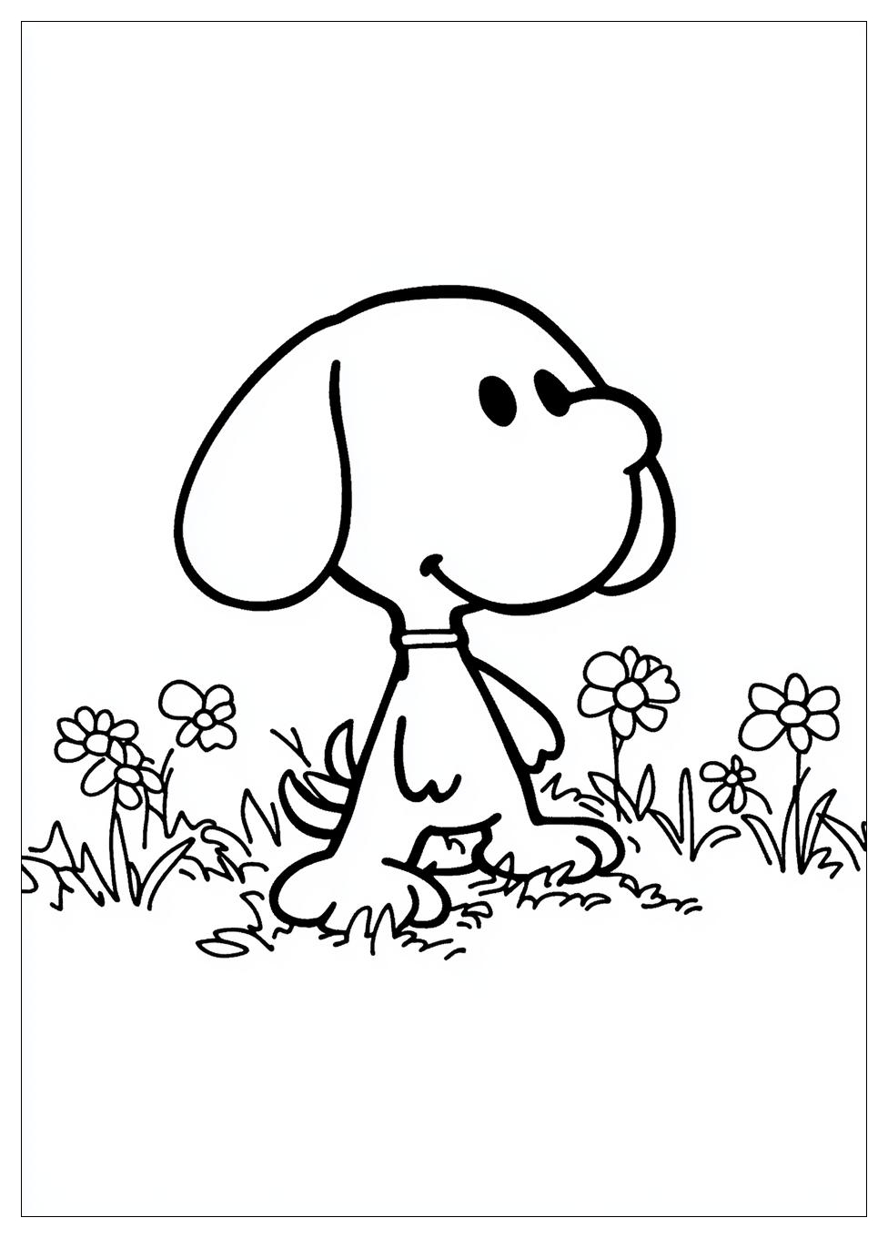 Kolorowanki Do Druku Snoopy 14