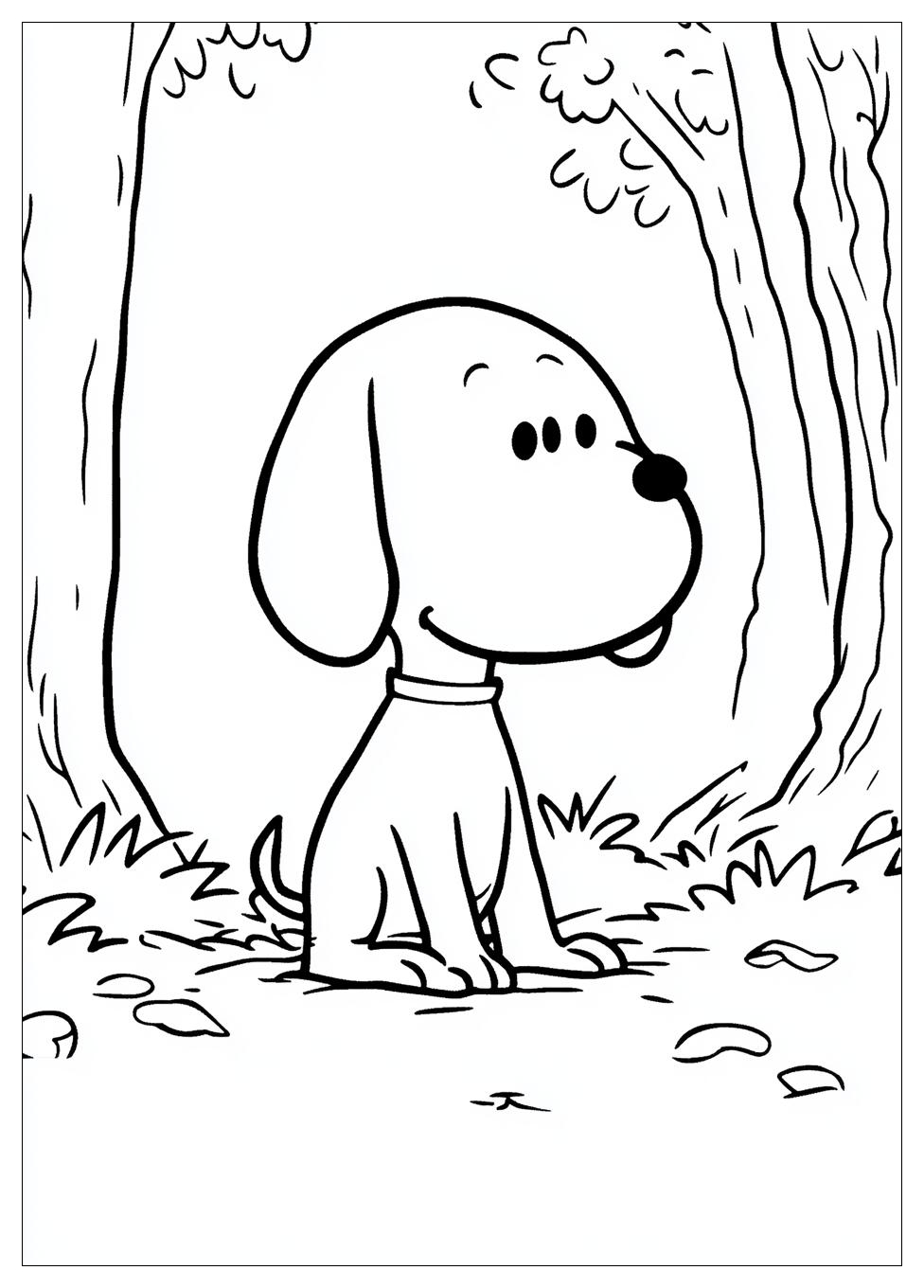 Kolorowanki Do Druku Snoopy 15