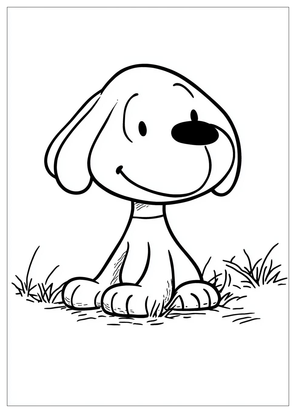 Kolorowanki Do Druku Snoopy 16