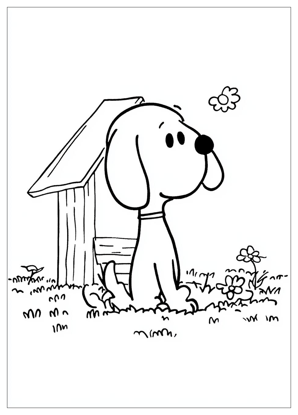 Kolorowanki Do Druku Snoopy 17