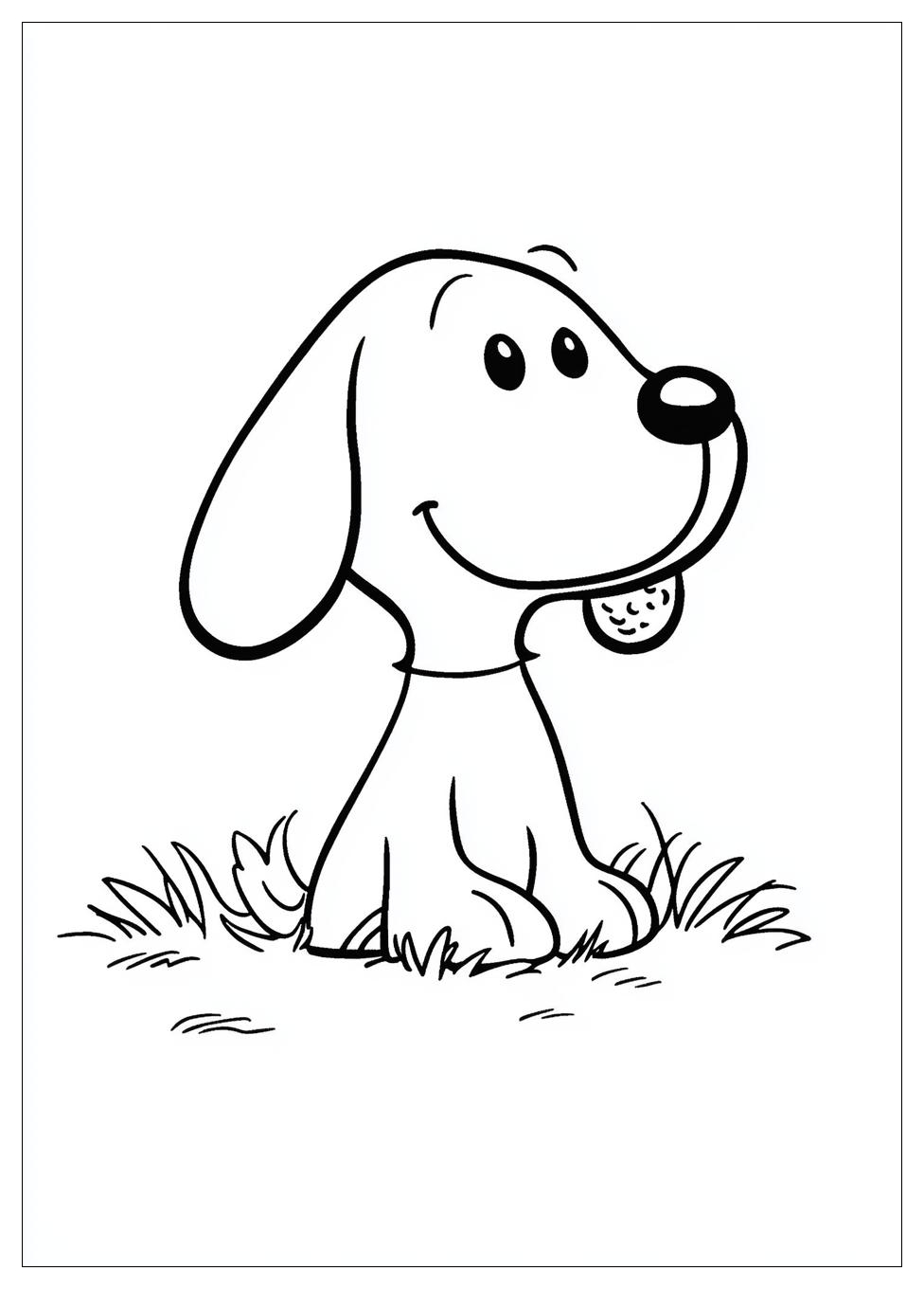 Kolorowanki Do Druku Snoopy 19