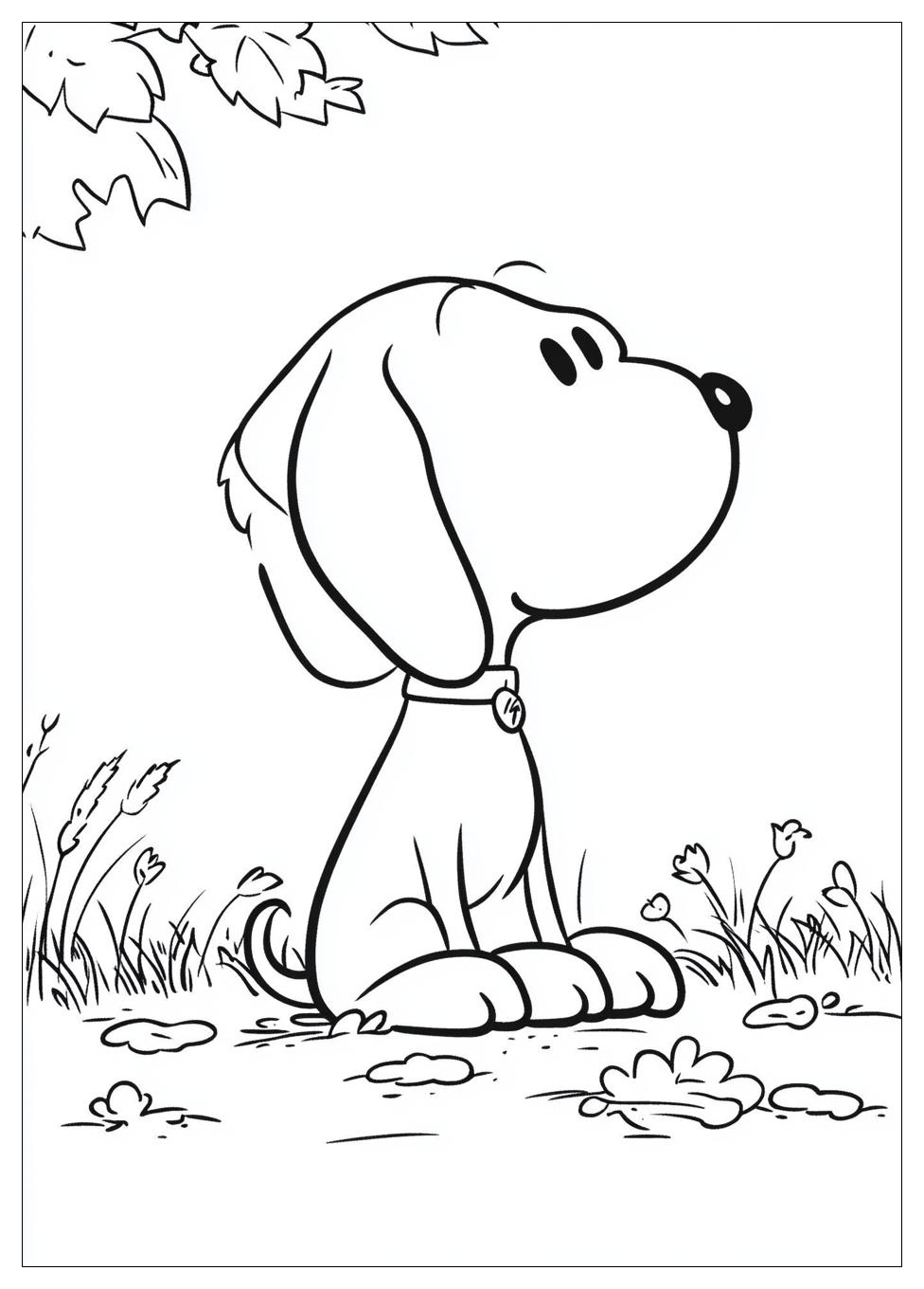 Kolorowanki Do Druku Snoopy 2