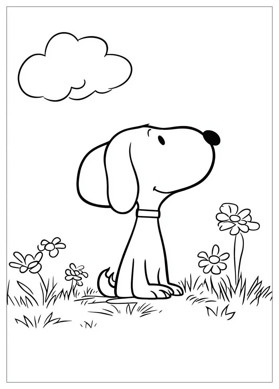 Kolorowanki Do Druku Snoopy 3