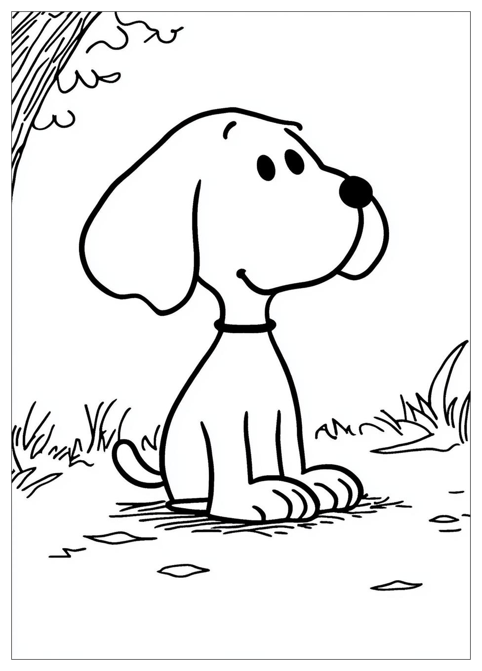 Kolorowanki Do Druku Snoopy 6