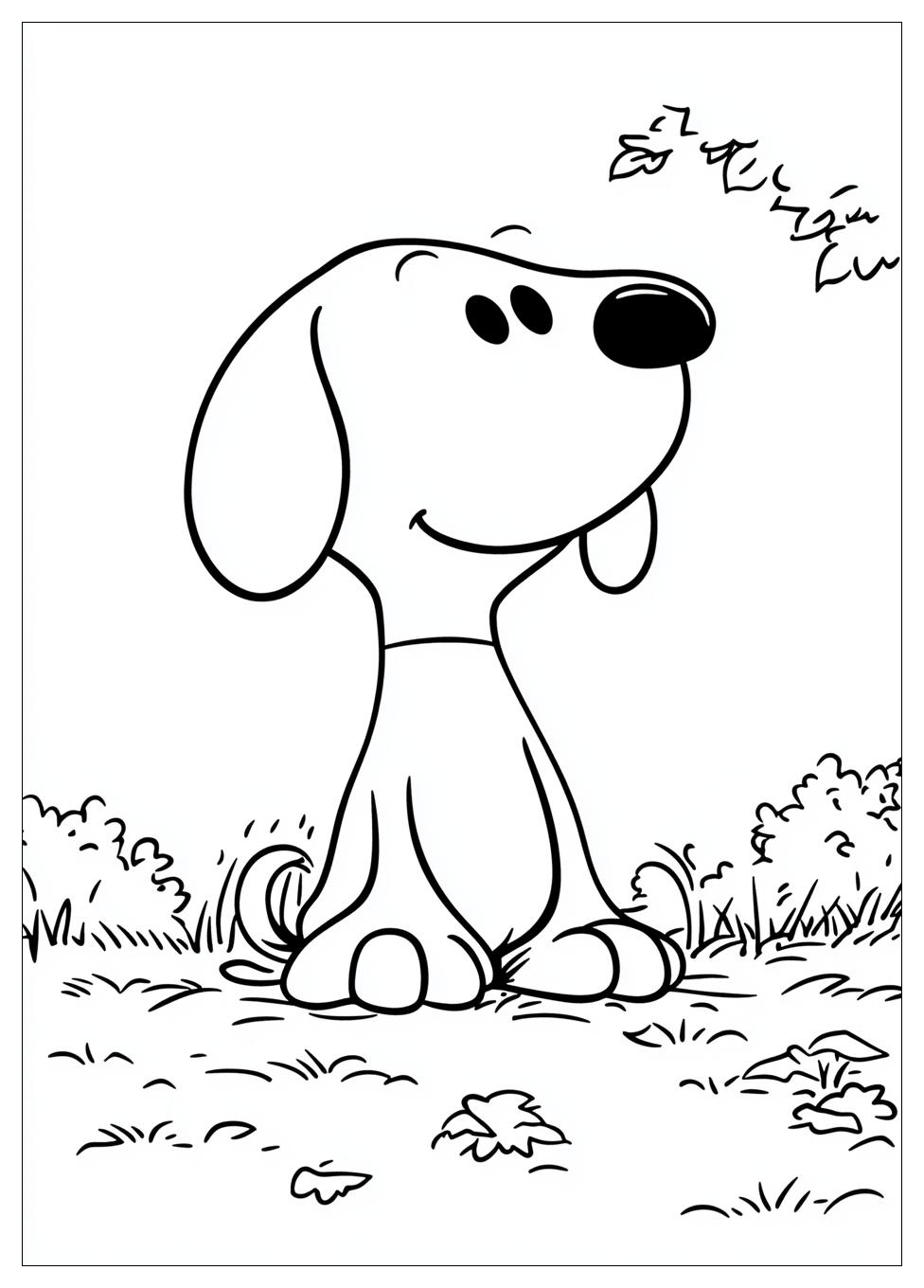 Kolorowanki Do Druku Snoopy 7